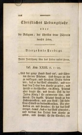 206-224, Vierzehnte Predigt