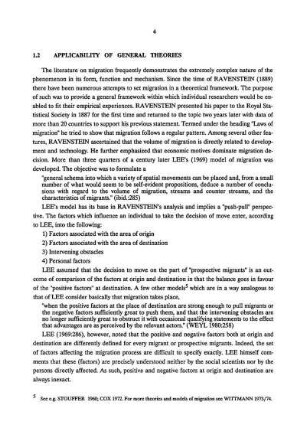 1.2 Applicability of general theories