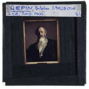 Repin, Porträt Wladimir Stassow