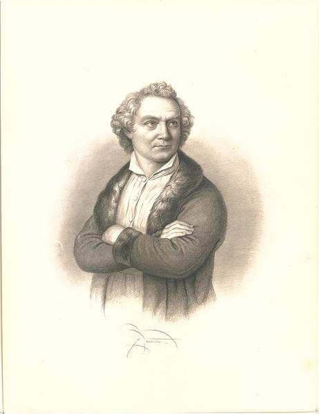 Gärtner, Friedrich von; Portrait Gärtners Ansicht Deutsche Digitale