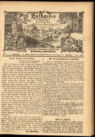 Ausgabe vom Sonntag, den 03. Januar 1897.