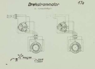 Schemazeichnung : Schemazeichnung Schaltung Drehstrommotor