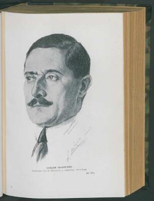 Carlos Ibarguren - Presidente del 5° Directorio y siguientes (1919-1926) [Retrato]