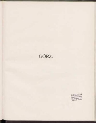 Görz.