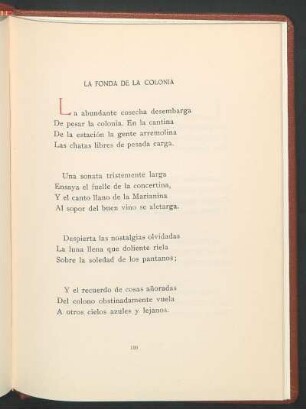 La fonda de la colonia