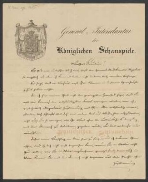 Brief an Georgine Schubert : 01.04.1860