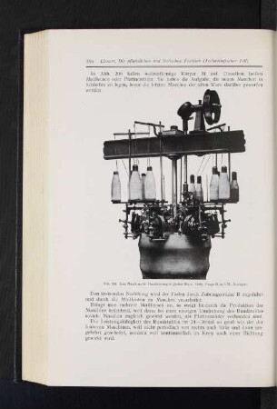 Abb. 206 Eine Maschine für Hochleistung in glatter Ware. Gebr. Haaga G. m. b. H., Stuttgart