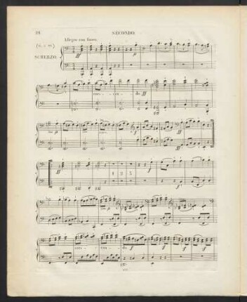 Scherzo. Allegro con fuoco