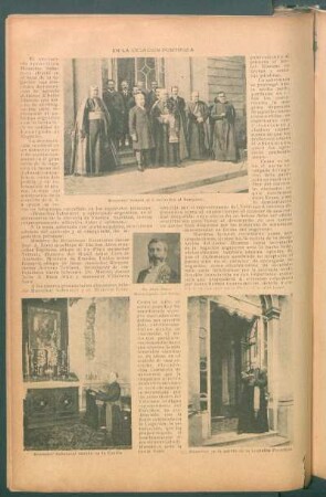 En la legación pontifícia