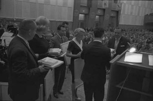 Freisprechungsfeier der Handwerkskammer Karlsruhe in der Stadthalle.