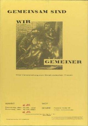 Gemeinsam sind wir gemeiner