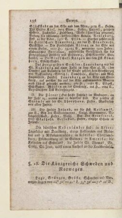 13. Die Königreiche Schweden und Norwegen