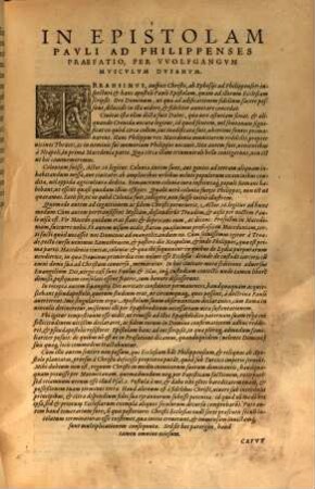 In Divi Pauli Epistolas ad Philippenses, Colossenses ... ambas, et primam ad Timotheum, Commentarii