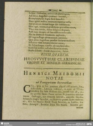 Henrici Meibomii Notae
