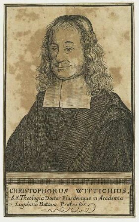 Bildnis des Christophorus Wittichius