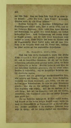 86. Leopold 1. 1657 - 1705