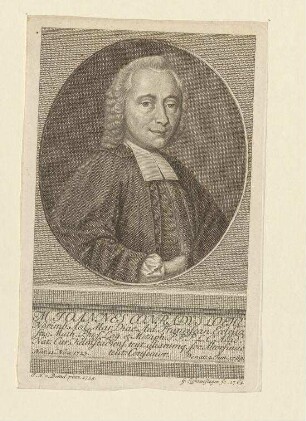 Johann Konrad Löhe, Diakon an der Marienkirche, Pfarrer an der Franziskanerkirche, Professor in Altdorf etc.; geb. 11. November 1723; gest. 1. Januar 1769