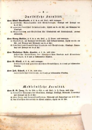 Verzeichnis der Vorlesungen. 1837/38. WH.