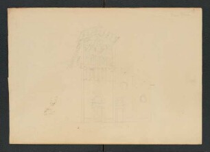 Lucca, San Frediano [Carl Luckow, zeichnerischer Nachlass]