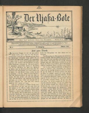 Nr. 4. 13. Jahrgang. Oktober 1917