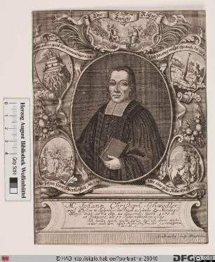 Bildnis Johann Christoph Schwedler