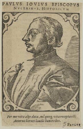 Bildnis des Paolo Giovio