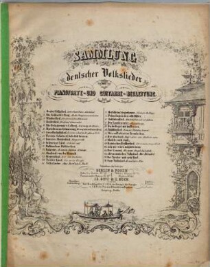 Sammlung deutscher Volkslieder mit Pianoforte- und Guitarre-Begleitung, 8. Der Landesvater : Alles schweige