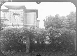Dresden-Hosterwitz, Eichbuschweg 7. Villa (1875-1880). Bergseite
