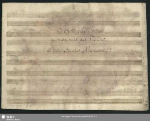 Sonatas - Mus.3480-R-4 : cemb, vl - G