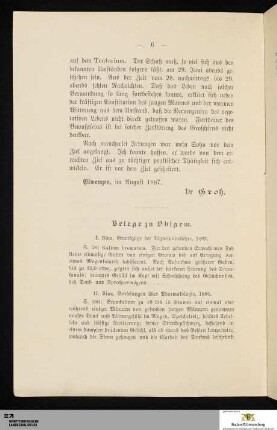 Belege zu Obigem
