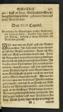 Das XLII. Capitel.
