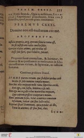 (Psalmvs CXXXI - Psalmvs CXL)