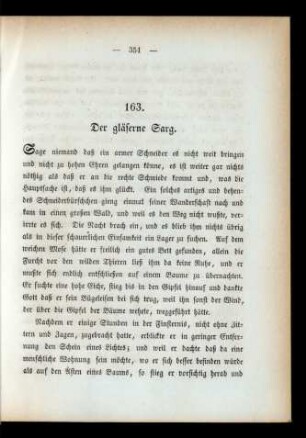 163. Der gläserne Sarg.