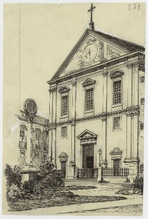 Sao Roque zu Lissabon, Fassade