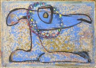 Bekränztes Blau