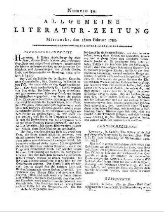 Der Bürgerfreund. Quartal 1. Eine Wochenschrift für Fabrikanten, Manufakturisten, Handwerker und Bürger,in besonderer Rücksicht auf Berlin. Berlin: Wever 1784