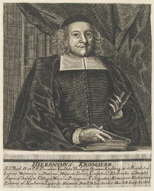 Bildnis des Hieronymvs Kromayer