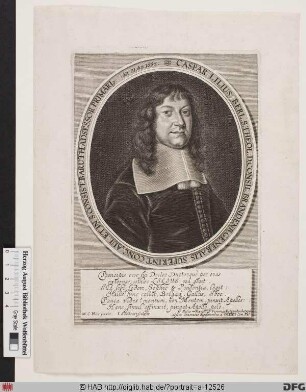 Bildnis Caspar Lilien (1664 von) (Herr auf Waizendorf b. Bamberg)