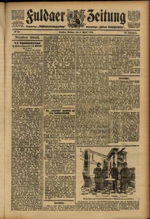 Zweite Ausgabe vom Freitag, den 06. April 1906.