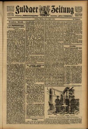 Zweite Ausgabe vom Freitag, den 06. April 1906.