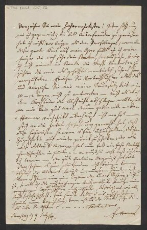 Brief an Julius Joseph Maier : 09.07.1864