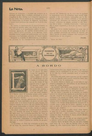 Cuento de la semana : A bordo