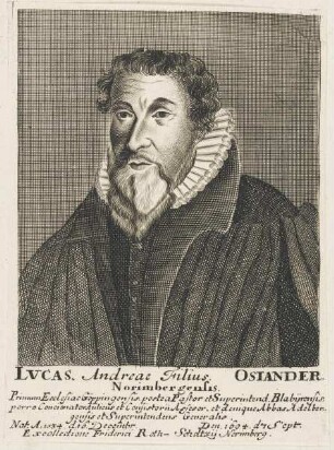 Bildnis des Lvcas Osiander