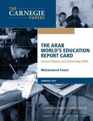 The Arab World's education report card : school climate and citizenship skills