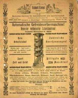 Automatische Getreidesortiermaschine!