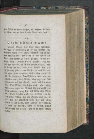 13. Die drei Männlein im Walde