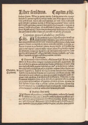 Prefatio libri tertii.