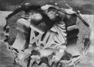 Evangelist Markus (Rippenzwickel eines Schlusssteins)