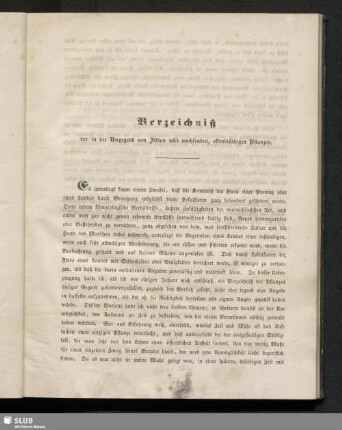 Verzeichniß der in der Umgegend von Zittau wild wachsenden, offenblüthigen Pflanzen