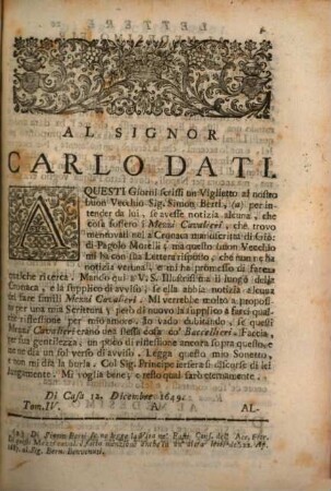 Opere Di Francesco Redi Gentiluomo Aretino, E Accademico Della Crusca, 4